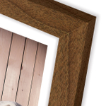 ZEP V21238 20x30 Nelson 8 дерево (коричневая) ф/рамка