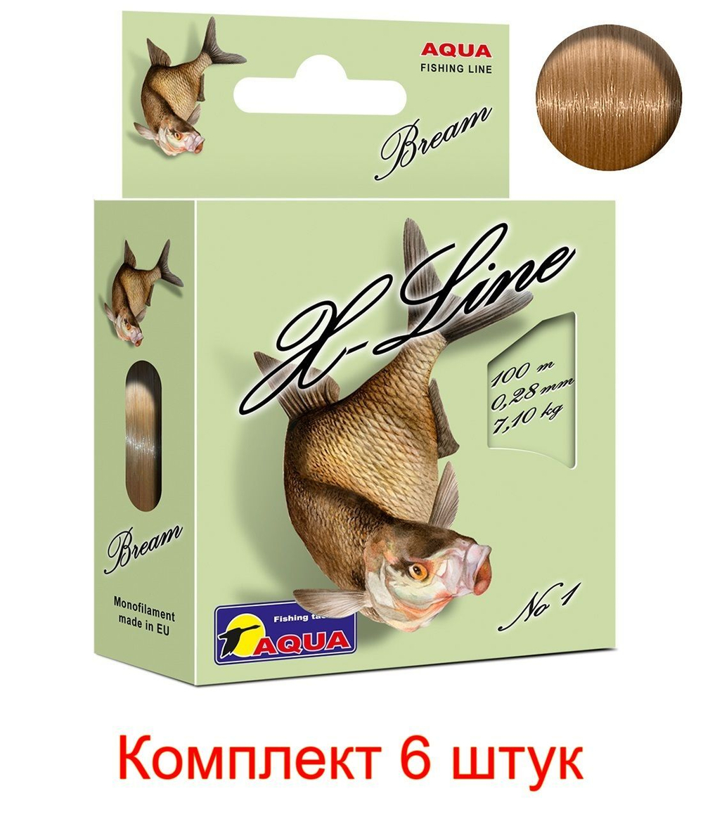 Полиэстровая леска X-Line Bream (Лещ) 0,18 мм 1 шт