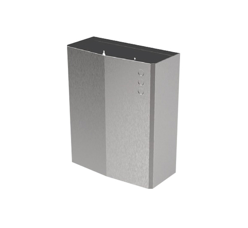 Контейнер для мусора настенный без крышки 23 л. нерж. сталь EVO 14077.EVO.S матовый