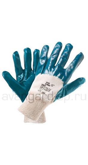 Перчатки обливные нитриловые,мягкий манжет