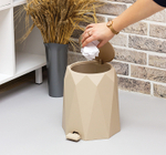 Контейнер для мусора педальный ПРИЗМА 4,5л М2482