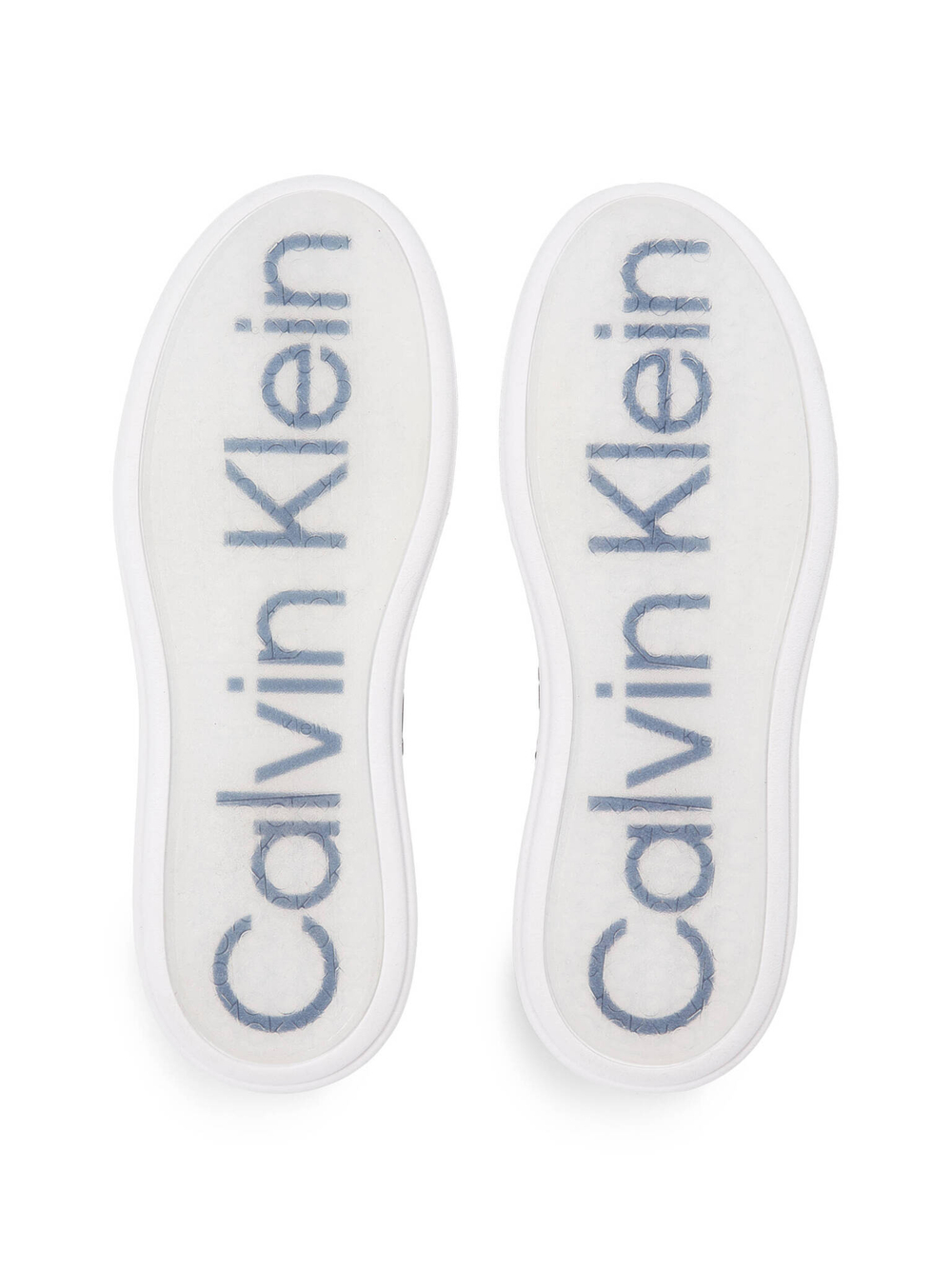 Кожаные кроссовки Calvin Klein - черный(HM0HM01551)