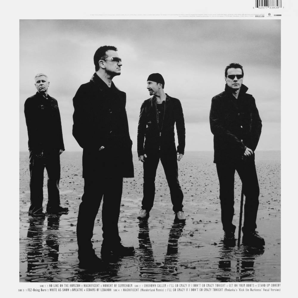 U2 / No Line On The Horizon (Clear Vinyl)(2LP)