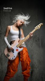 Бас-гитара Gopherwood P Classic IV Shell Pink