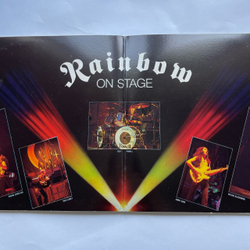 Винтажная виниловая пластинка LP Rainbow On Stage (США 1977)