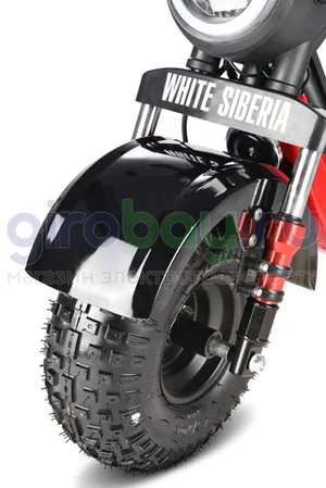 Электроскутер WHITE SIBERIA MINI R 1200w 2.0 - Черный фото 8 фото №10