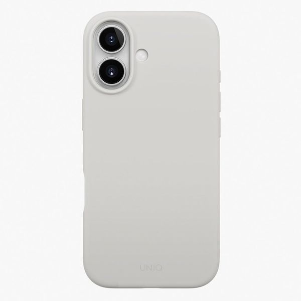 Чехол Uniq Lino Case для iPhone 17, Светло-серый | Mist Grey
