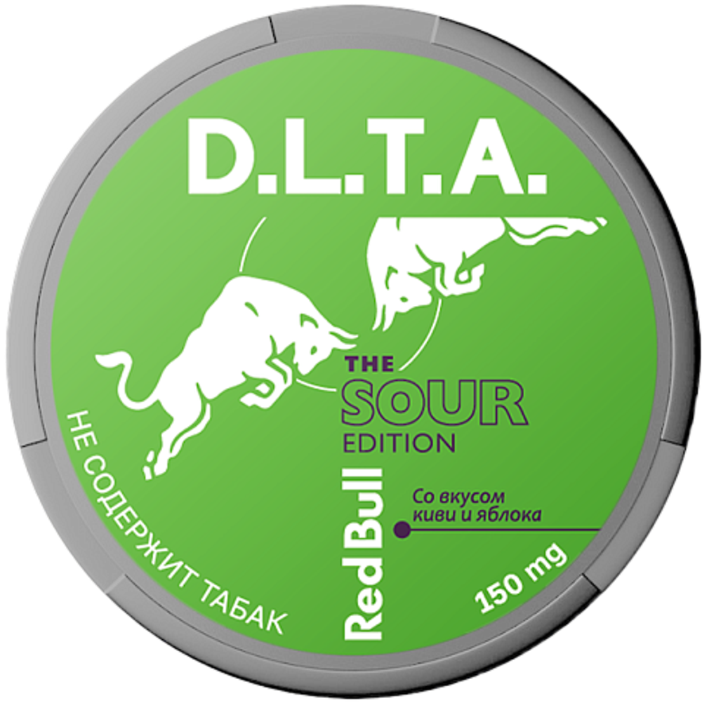 D.L.T.A 150 MG RED BULL - Киви & Яблоко
