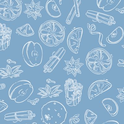 Christmas decorative ornaments, set. fir cone illustration