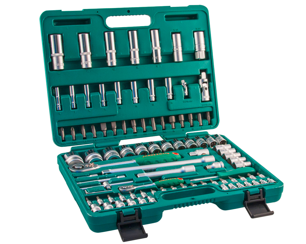 S04H52494S Набор инструмента универсальный 1/4", 1/2"DR, 94 предмета