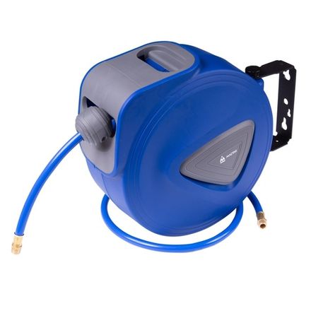 Цена на МАСТАК (684-08110HR) Шланг пневматический на автоматической катушке 8х12 мм, 10 м, поливинилхлорид с каучуком, резьба 1/4"