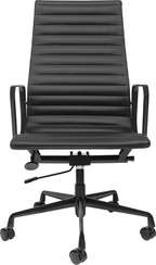 Офисное кресло Eames Ribbed EA 119 Total Black