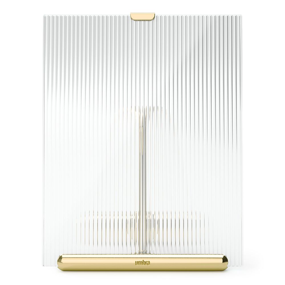 Фоторамка Flute, 16х20 см, латунь