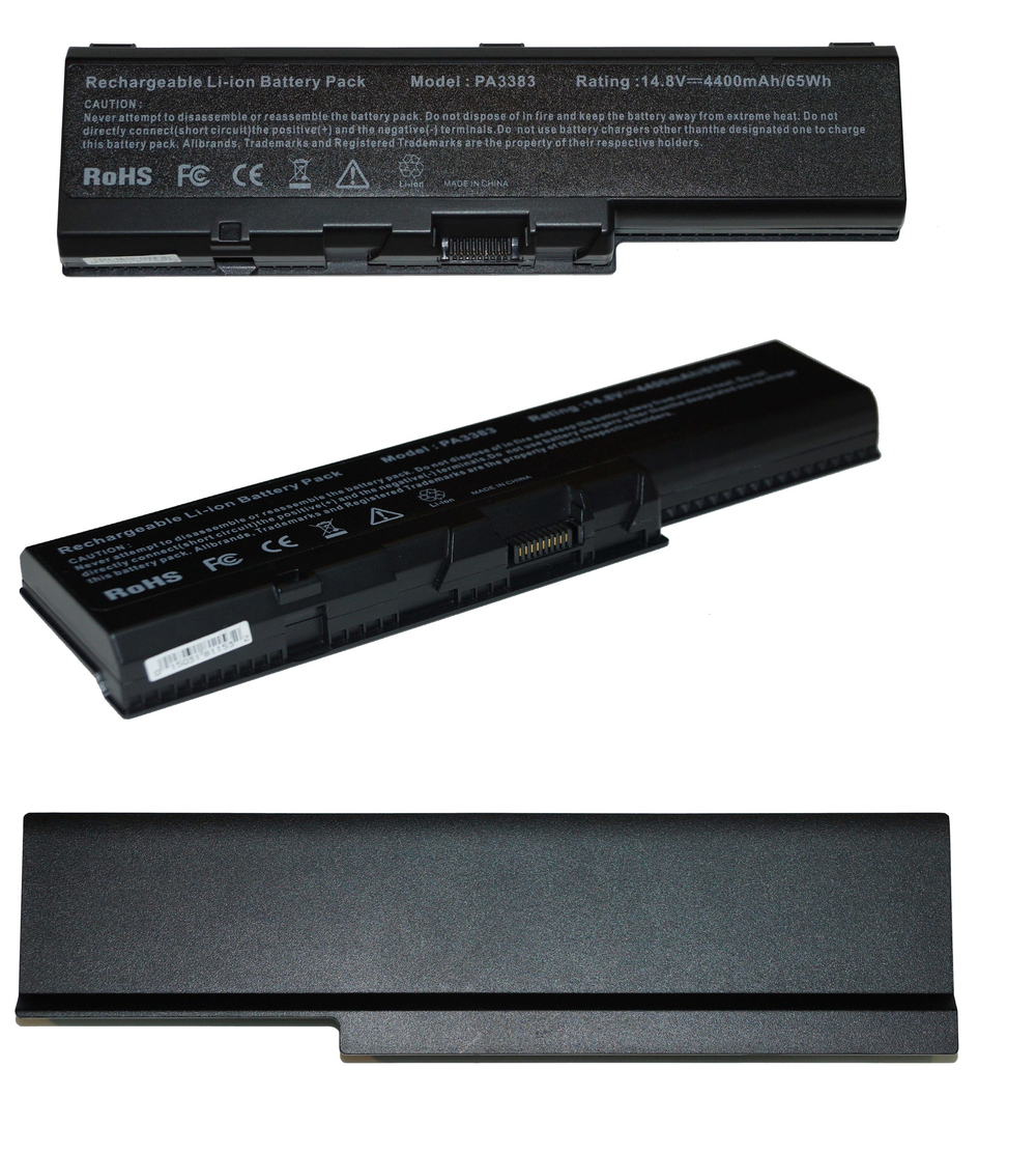 Аккумулятор для ноутбука Toshiba Satellite A70, A75, P30, P35, PA3383 14.8V, 4400mAh