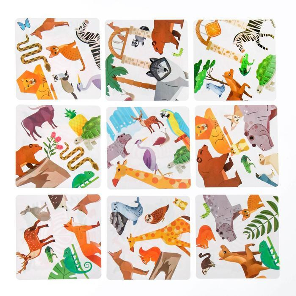 Настольная игра «Дуббль в квадрате ZOO»