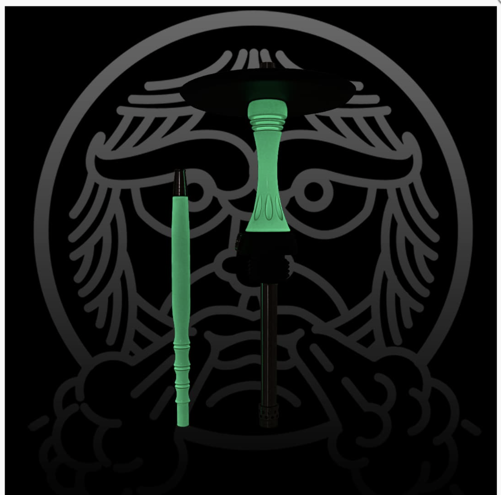 Alpha Hookah - Kappa Neon (Glows in the dark)