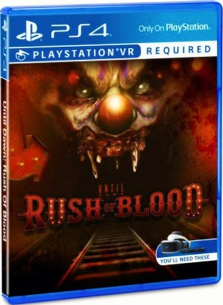 Until Dawn: Rush Of Blood (диск для PS4, гарнитура PS VR обязательна, полностью на русском языке)
