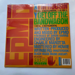 Винтажная виниловая пластинка LP EPMD I'm Housin, Get Off The Bandwagon (США 1989) (Запечатана)