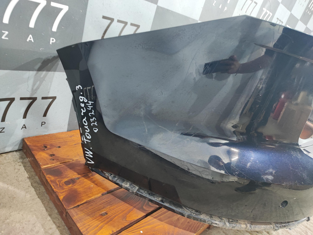 Бампер задний Volkswagen Touareg 3 18-22 Б/У Оригинал 760807421A