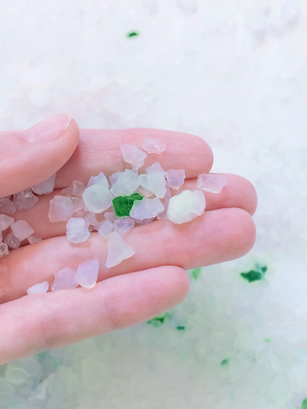 Pet-it силикагелевый наполнитель для кошек Crystal Green, без аромата, 16 л