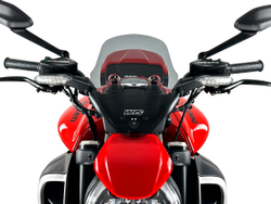 WRS Ветрове стекло Sport Ducati Diavel V4 сильно затемненное DU030FS