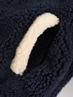 Флисовая куртка для малышей Next B79-296, Бежевый, Темно-синий