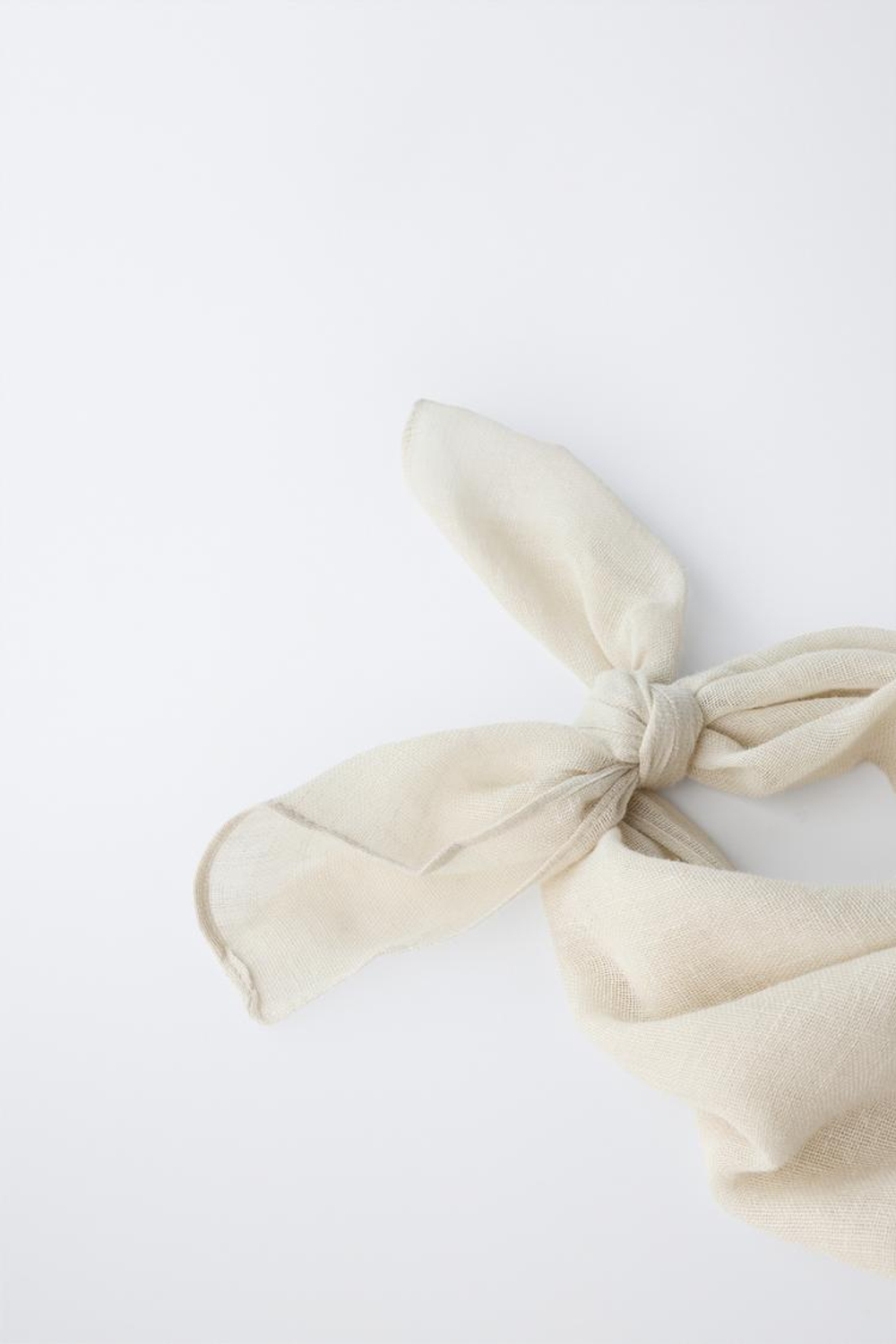 ZARA STORIESZ - НАБОР ИЗ ДВУХ БАНДАН ИЗ ЛЬНА, РАЗНОЦВЕТНЫЙ