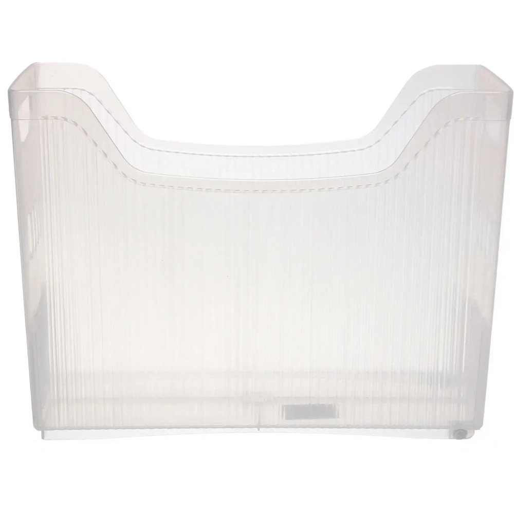 Органайзер для хранения «ИДЕАДОМА», цвет матовый прозрачный, на колёсах 33.6*13.7*25.2см (Лейбл Селфи)