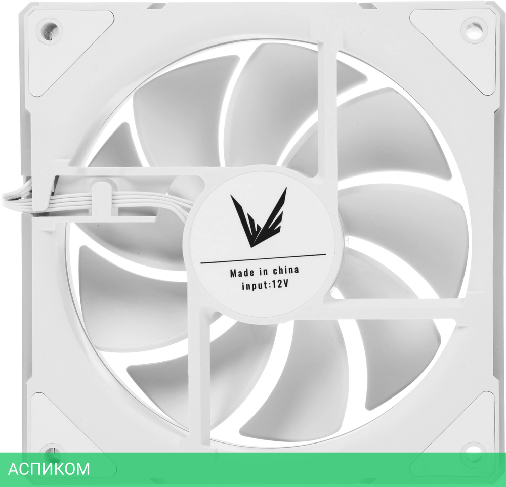 Вентилятор для корпуса Formula V Line Floe Plus 12WH ARPW ARGB белый