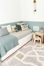 Подушка Lorena Canals Duetto Olive/Natural (40 x 40 см)