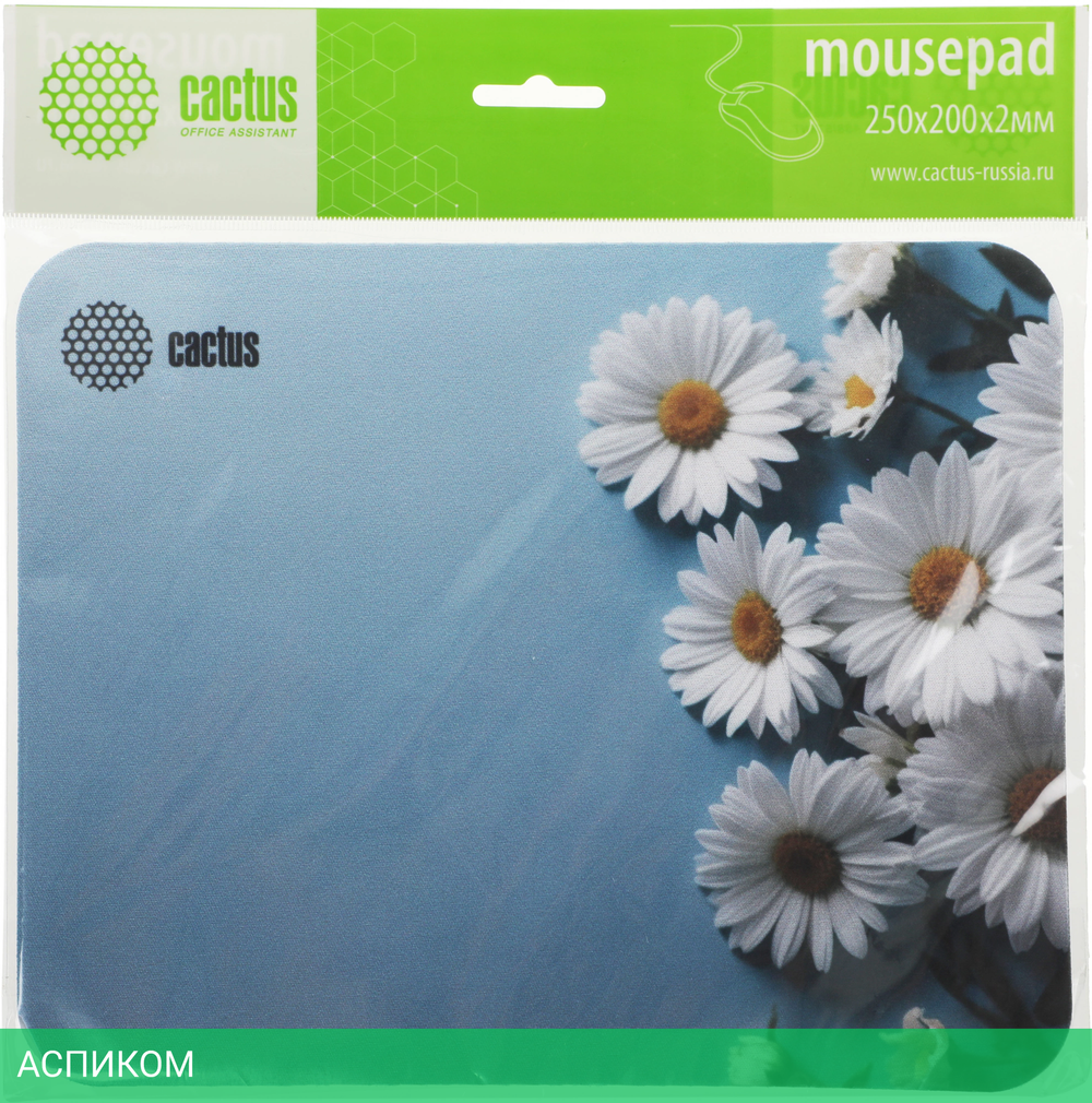 Коврик для мыши Cactus Daisies (CS-MP-D07S)