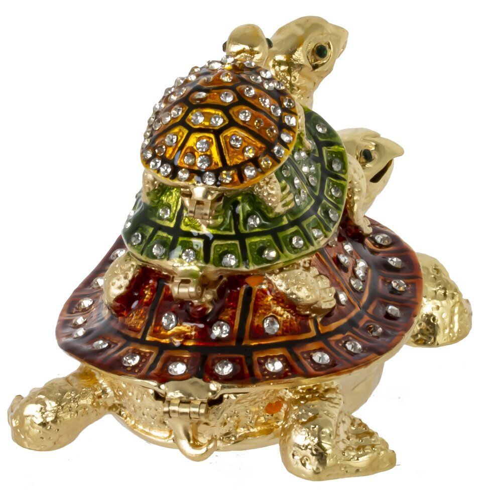 GAEM Шкатулка "Черепахи", L11,5 W7,5 H7,5 см