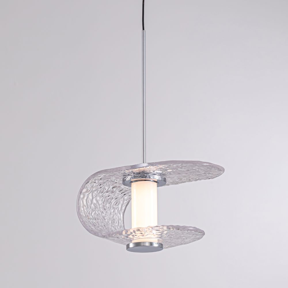 Подвесной светильник MD24020901-1A chrome/clear