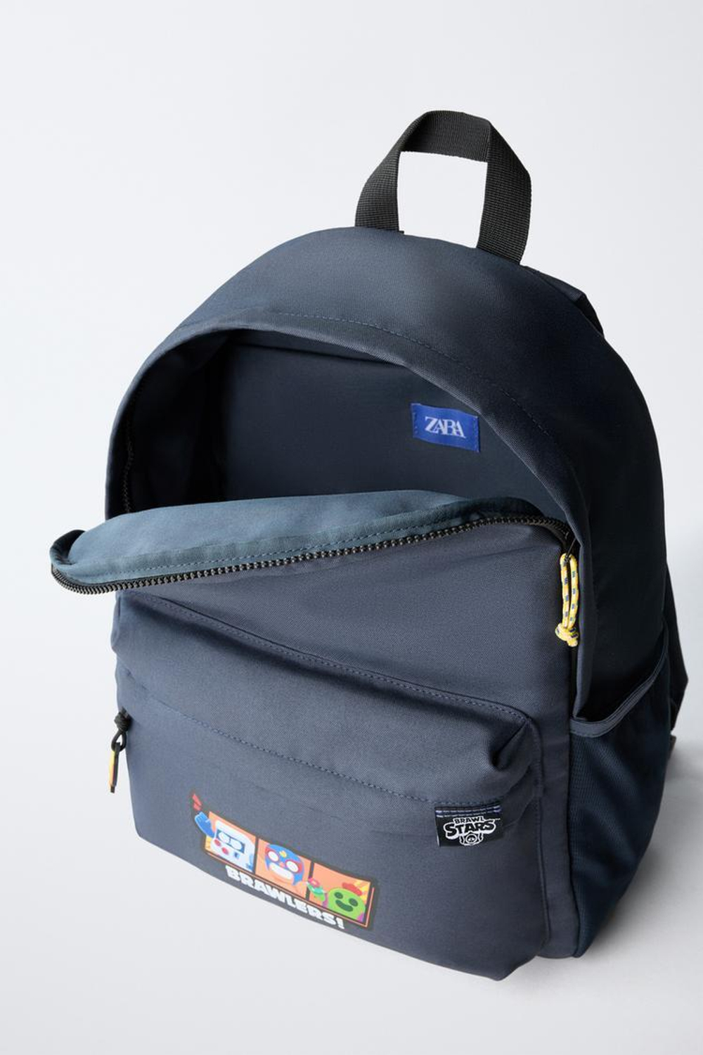 ZARA ШКОЛЬНЫЙ РЮКЗАК BRAWL STARS © SUPERCELL OY, СВИНЦОВЫЙ