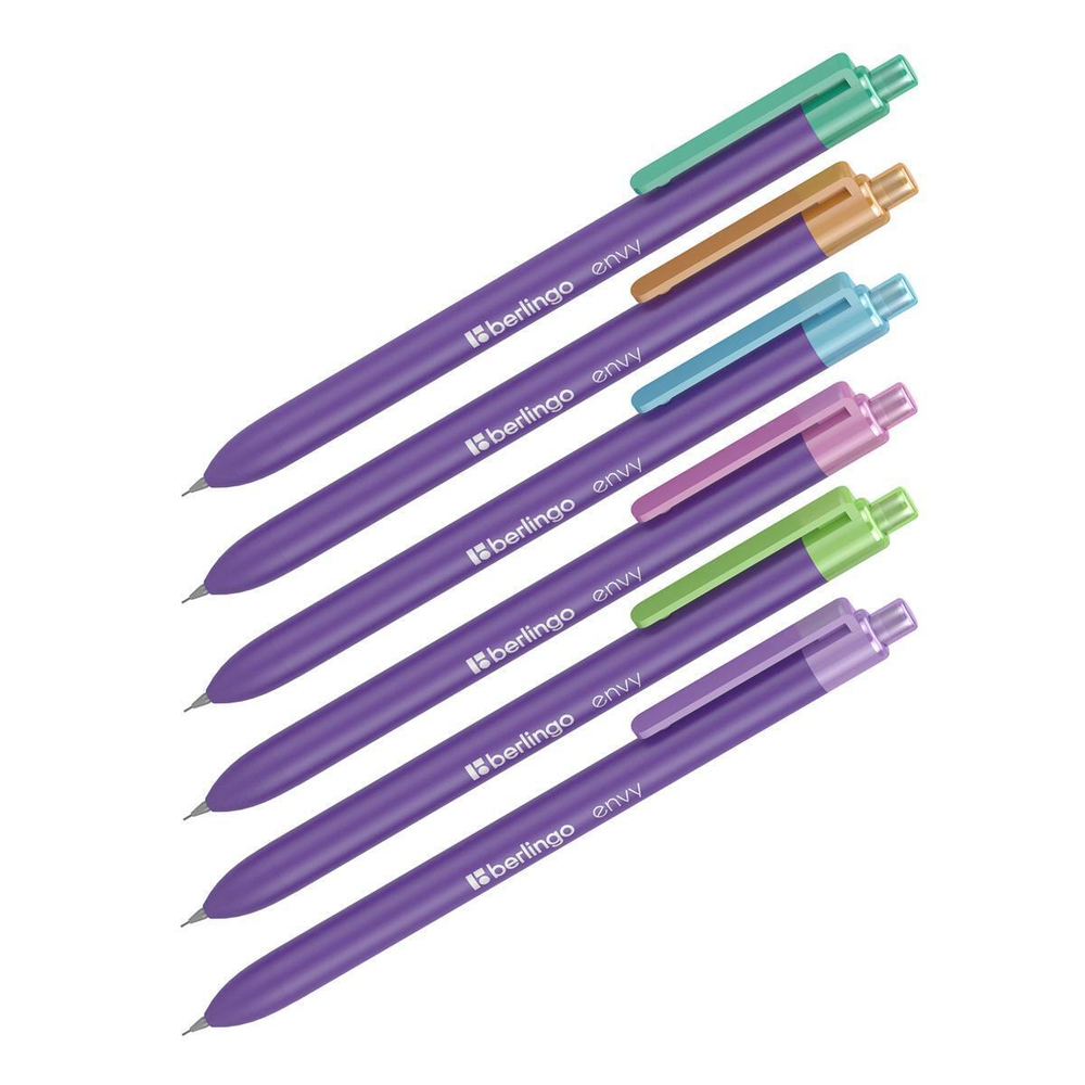 Карандаш механический 0,5мм с ластиком, разноцветный принт "Envy" (Berlingo)