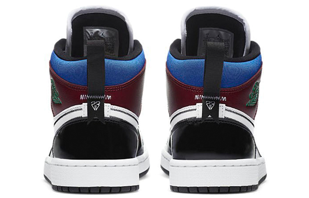 Кроссовки Jordan Air Jordan 1 Mid Se "Multicolor" (Женская размерная сетка)