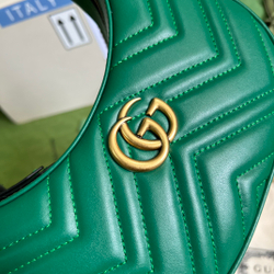 Gucci Marmont Half Moon Shaped Bag
