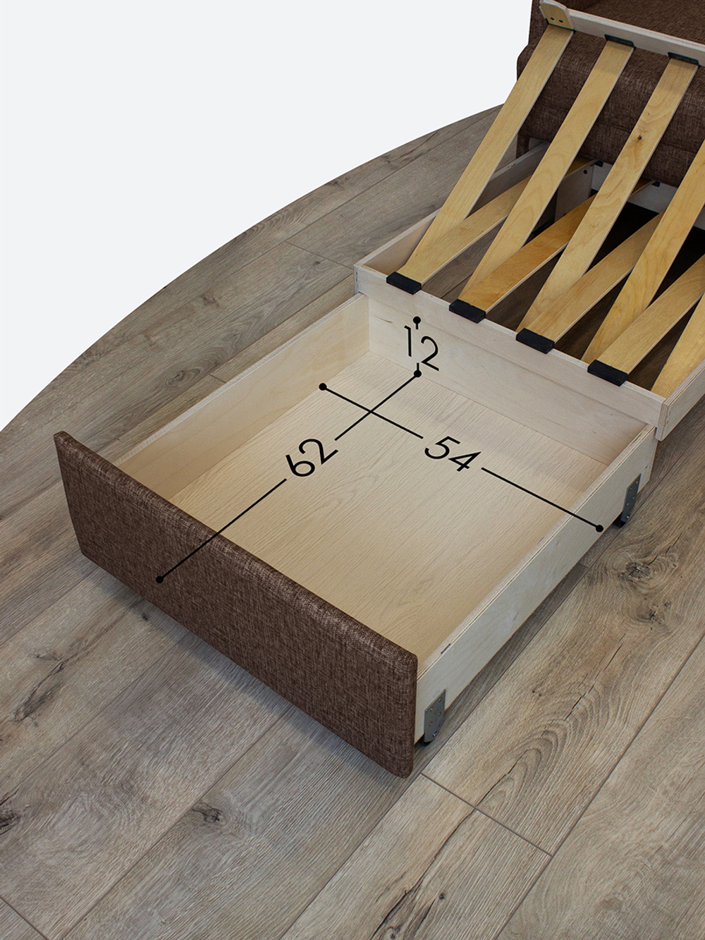 Кресло-кровать "Миник" с подлокотниками