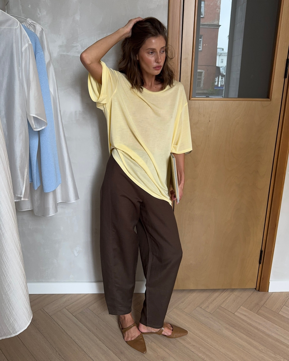 футболка AMI voyeur