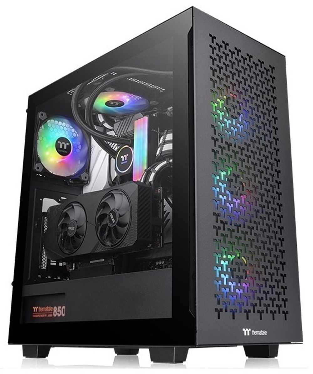 Корпус Thermaltake V350 TG ARGB Air черный