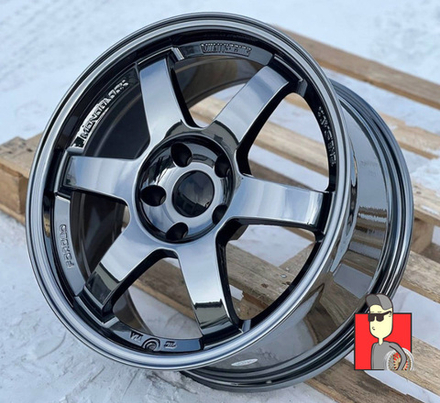 Комплект дисков Rays TE37 8244 18x8.5 et22 5x114.3