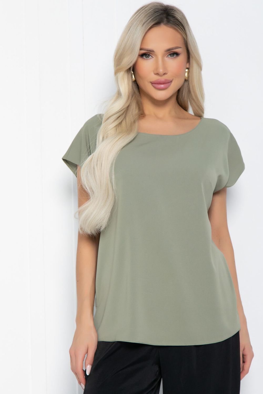 Блуза Юла (хаки) Б12443-8 LT Collection