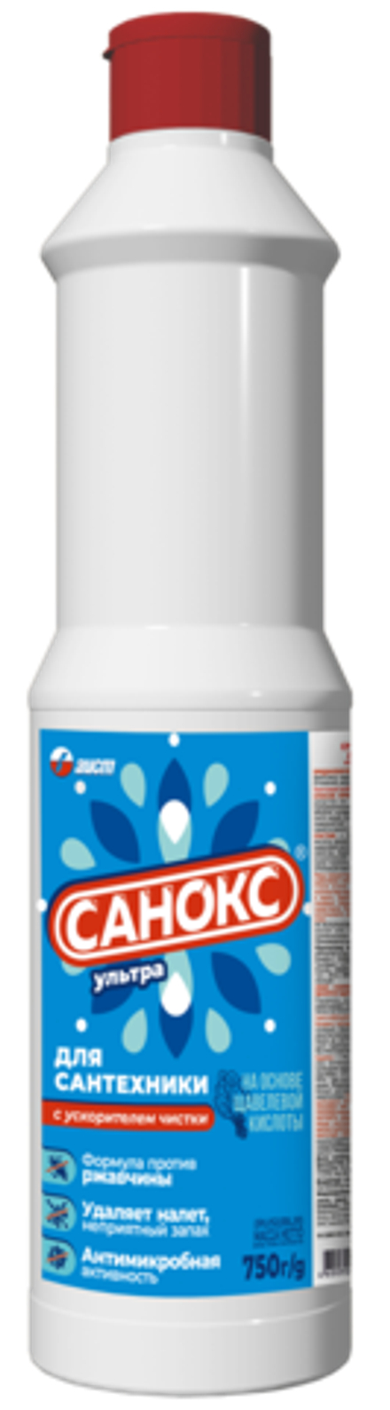 Санокс Чистящее средство для сантехники Ультра от ржавчины 750 мл.