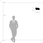 805600 Бра VIRATA 1х75W R7s БЕЛЫЙ