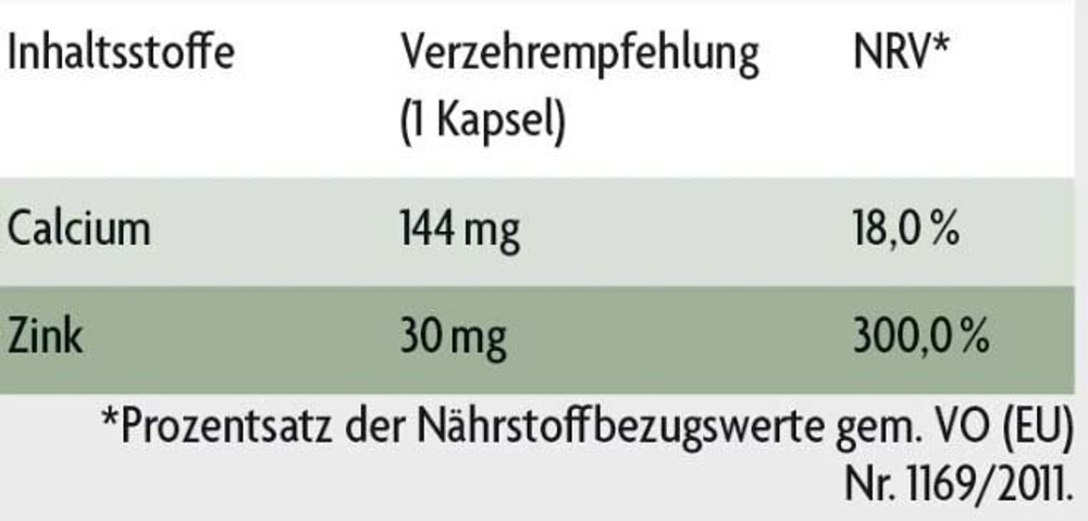 Капсулы Vitality Pure Zinc Picolinate (60 штук), 35 гр