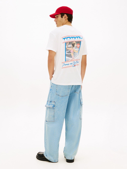 Футболка Tommy Jeans Fitness Graphic Ecru