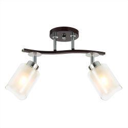 Citilux Фортуна CL156122 Люстра с поворотными плафонами Венге Хром