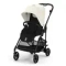 Прогулочная коляска Cybex Melio Carbon Canvas White