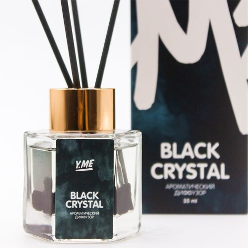 Y.me Аромадиффузор Black Crystal, 35 мл