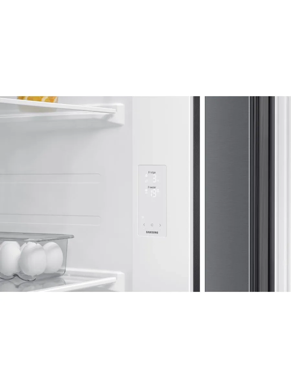 Двухкамерный холодильник Samsung RS70F65Q1TWR